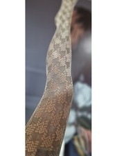 Fiore Fashion Lover 30 Denier Tights Brown & Grey S-XL Fine Tights Women's