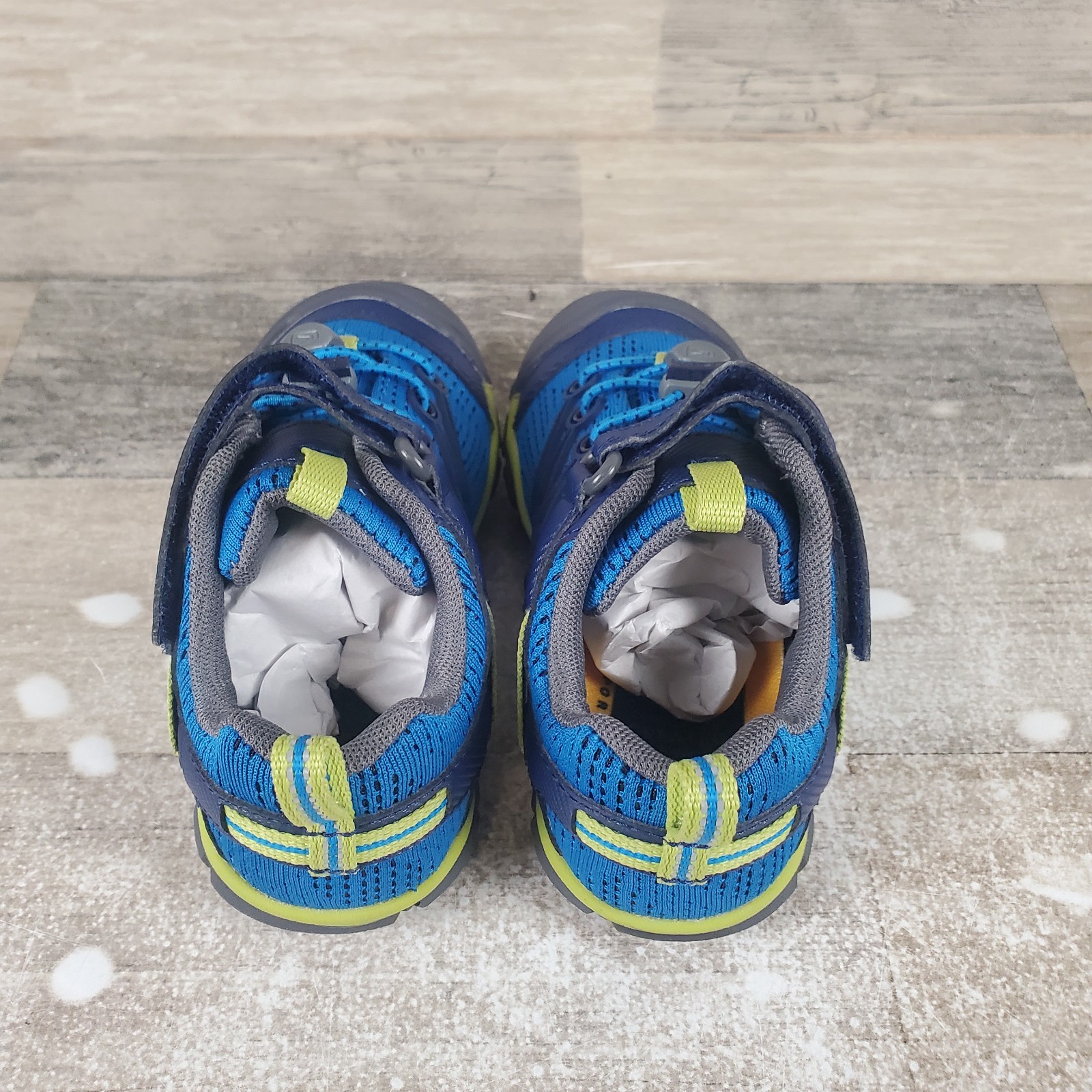 Scarpe da trekking Keen Chandler CNX per bambini taglia 9 blu brillante sneakers con gancio e passante