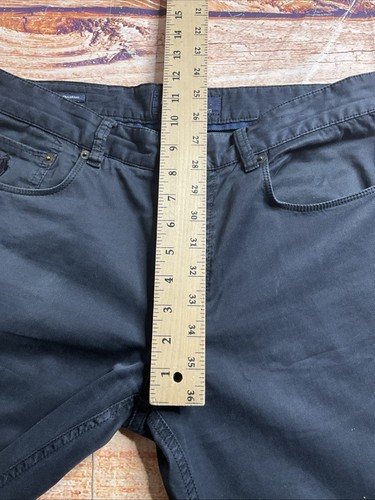 Polo Ralph Lauren Jeans Men's 32x34 Fine European Tailoring Black Trousers - Picture 9 of 19