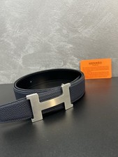 hermes constance herren wendegürtel blau sch...