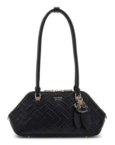 Guess Sally Shoulder Satchel Schultertasche Tasche Black Schwarz Neu-image