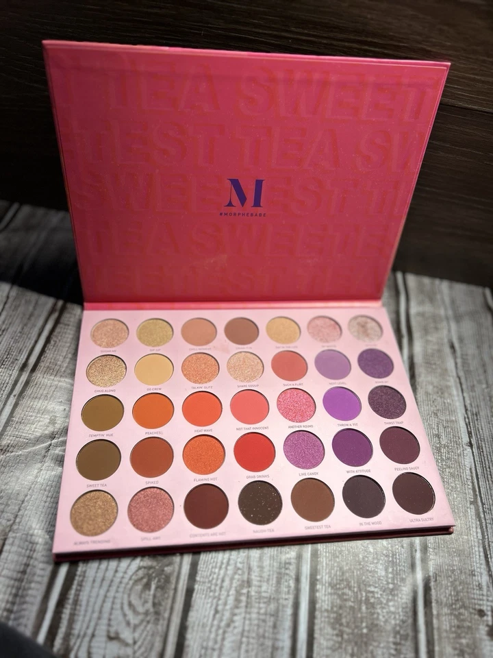 Morphe 35T Sweetest Tea Artistry Eyeshadow Palette 1.44oz - Image 2 of 4
