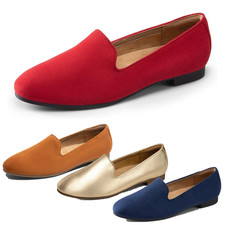 Women Slip On Ballet Flats Classic Casual Comfortable Loafers Shoes