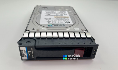 HP 508010-001 2TB 7.2K RPM 6G DP SAS 3.5 LFF HDD MDL Hard Drive QR Tray