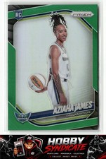 2025 Panini Prizm WNBA #141 Aziaha James Green Prizms