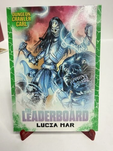 Borant Dungeon Crawler Carl Lucia Mar #46 Leaderboard Emerald Green Variant Card - product listing photo