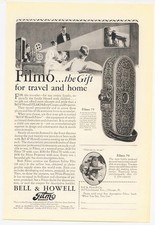 Bell  Howell Filmo the Gift for Travel and Home 1928 Vintage Ad