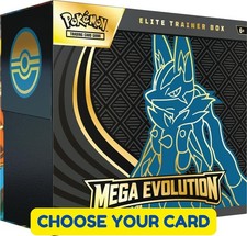 Pokemon Mega Evolution: Choose your Card - Common Uncommon - Pack Fresh NM