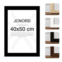 Bilderrahmen MDF Holz Acrylglas Wand Tisch Dekoration Schwarz 40X50 Cm