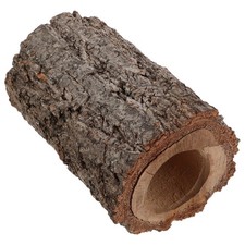 Natural Reptile Hide Cave Terrarium Shelter Tree Trunk Lizard Hideaway Spider