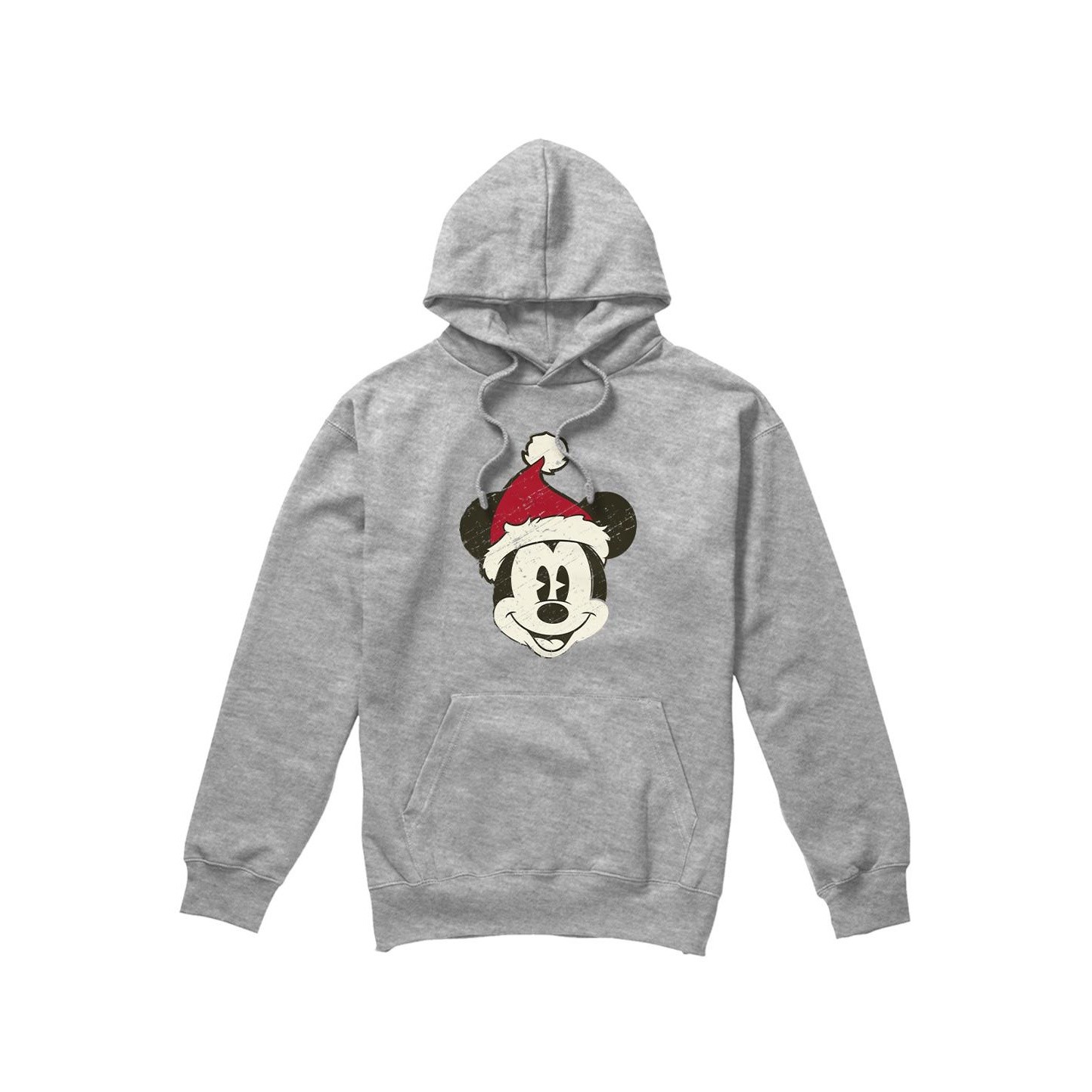 Disney Sudadera de Mickey Mouse Cara de Papá Noel para Hombre (TV4529)