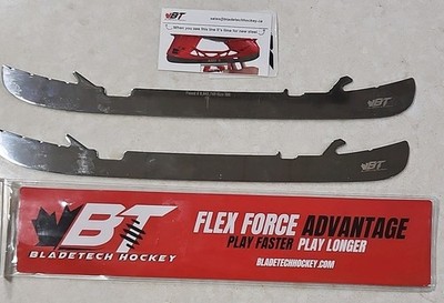Bladetech Hockey Flex Force Stainless Steel Runner Silver Size 306 Azzy 9