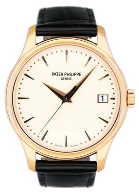 Patek Philippe Calatrava 5227R Ivory Dial 18K Rose Gold Mens Watch Box Papers