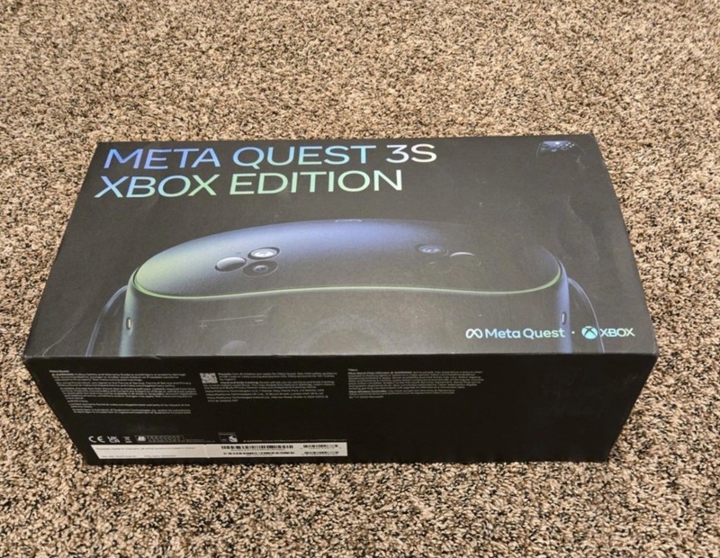 Meta Quest 3S Xbox Edition VR Headset 128GB with Xbox Controller
