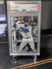 2020 Topps Series 1 KYLE LEWIS #64 Rookie Card PSA 10 Seattle Mariners. rookie card picture