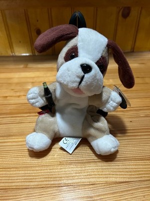 Vtg 1999 Cavanagh Coca-Cola ''Nardie'' the St. Bernard bean bag plus toy