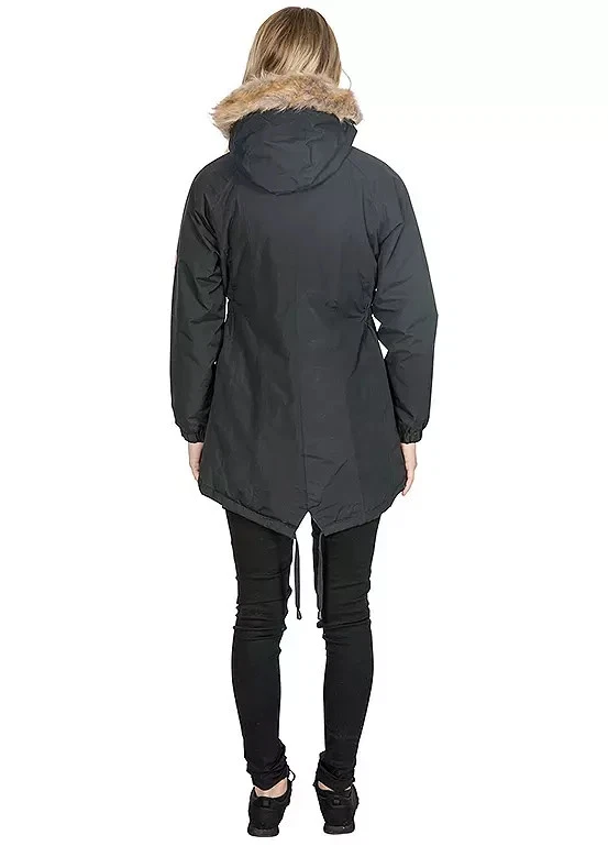 Trespass Womens Fleece Lined Parka Jacket   UK Medium   M      (ccn-58) - Image 3 of 3