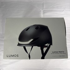 Casco Lumos Matrix MIPS con luci LED, segnali di svolta - 56-61 cm nero antracite 
