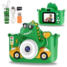Kids Camera Toys for 3 4 5 6 7 8 9 Year Old Boys Girls HD Digital Video SD Card