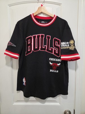 Men Pro Standard NBA CHICAGO BULLS Logo 6x Finals Champions Size M