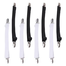 8 Pcs Keep Mattress from Sliding Blanket Clips Bedding Sheet Fasteners