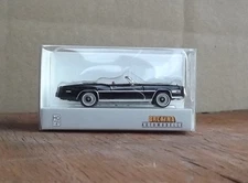 Brekina HO 1975 Cadillac Eldorado Convertible Black 19756 New MIB $32.95