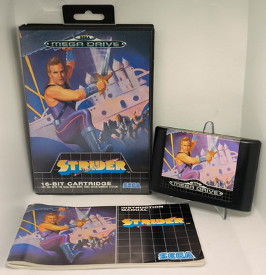 Strider   Sega Mega Drive (PAL)   OVP mit Anleitung   Getestet