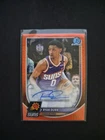 Ryan Dunn 2025-26 Bowman #BCA-RU Chrome Auto Orange Refractor /25 Phoenix Suns