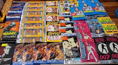 Group Lot of Sealed Movie Related Trading Card Packs