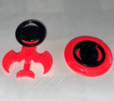 DC Comics Batman Forever Accessories Flying Disc. Blaster Shield Sonar Sensor