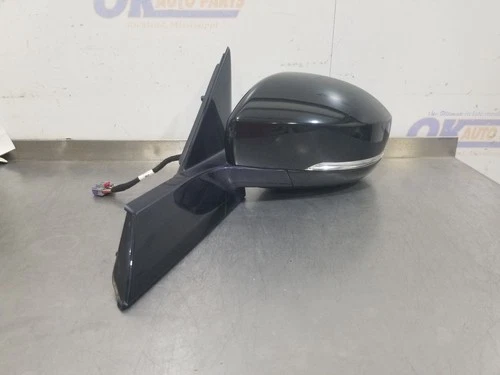 19 2019 LAND ROVER DISCOVERY EXTERIOR SIDE VIEW MIRROR LEFT DRIVER BLACK 