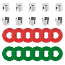 10PCS Battery Post Shims with 12PCS Felt Washers,Battery 0.83 0.83 0.76 inch