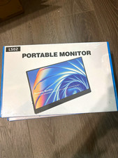 LS02 Portable 10 inch LCD Monitor 1080p 16:9 60Hz 5ms USB-C Mini HDMI Black