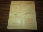 Vtg 1930's Sioux Limited Lines Express Bus Schedule Minneapolis Chicago w/Bus Pi — photo 3