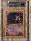 Pokemon Sabrina's Gengar Gym Heroes 1st Edition Holo Rare #14 BGS 8.5 NM+