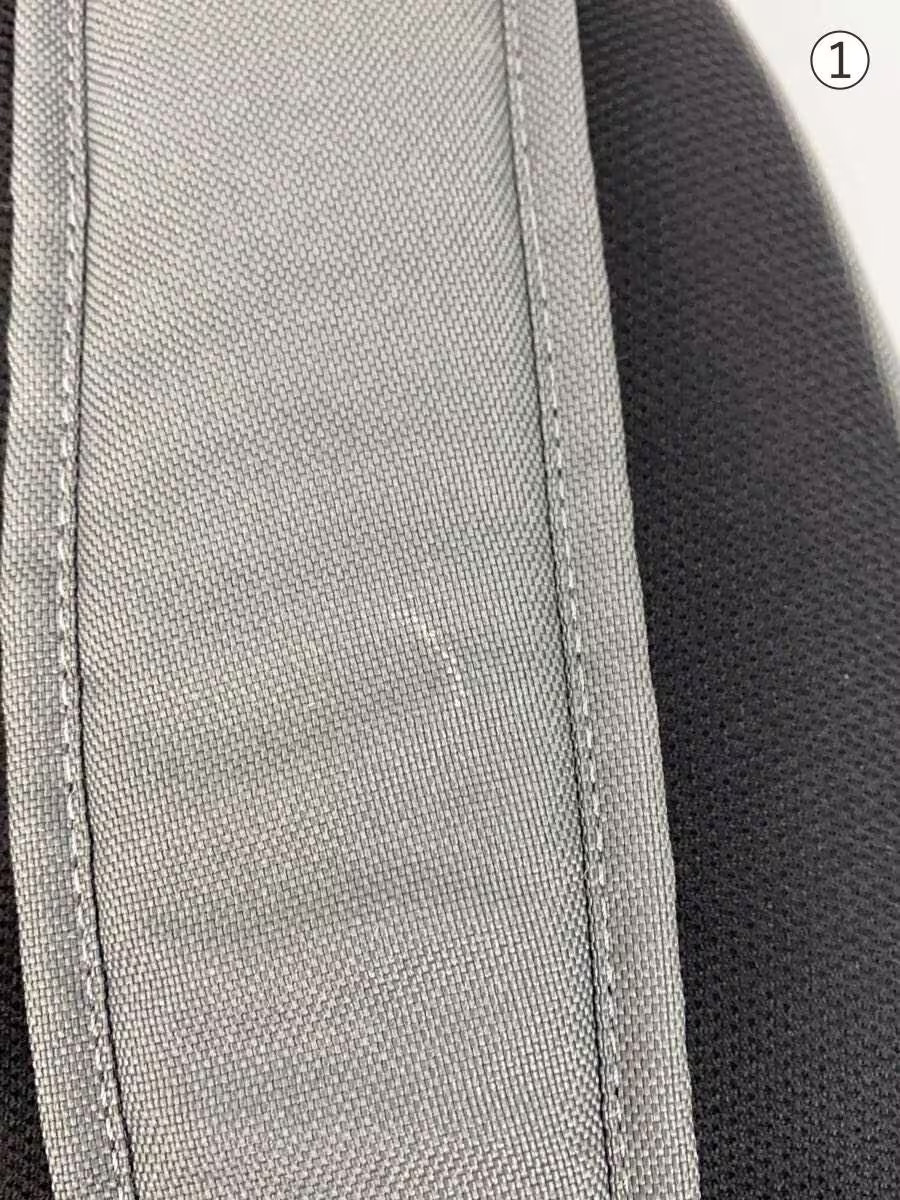 NIKE Backpack, Polyester, Gray, Solid Color, BA48… - image 7