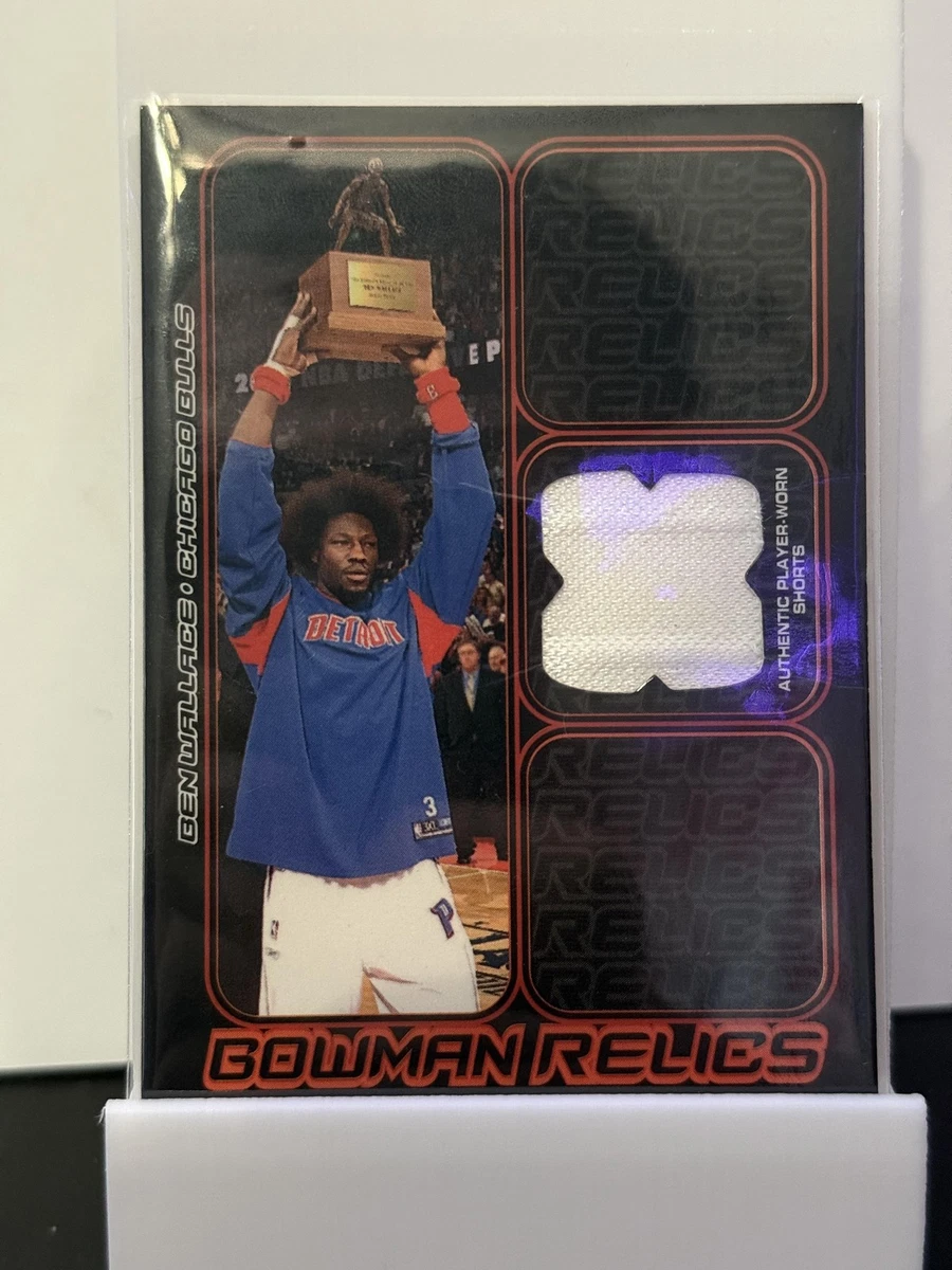 Ben Wallace Basketball Chicago Bulls Sports Trading Card Singles