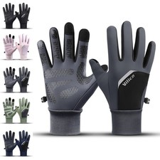 Ski Gloves for Men Women Winter Warm Waterproof Thick Fleece Windproof Gloves