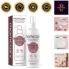 Portable Breast Pump Cleaning Spray - Natural Grapefruit Scent for Safe Cleaning