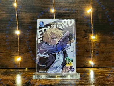 Union Arena Fullmetal Alchemist Edward Elric Gold Stamped 1st Anniversary Promo