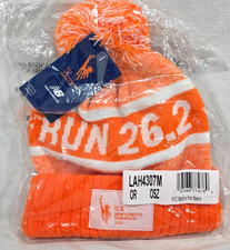 New Balance New York NYC City Marathon Pom Beanie Hat 2024 RUN 26.2 SEALED NWT