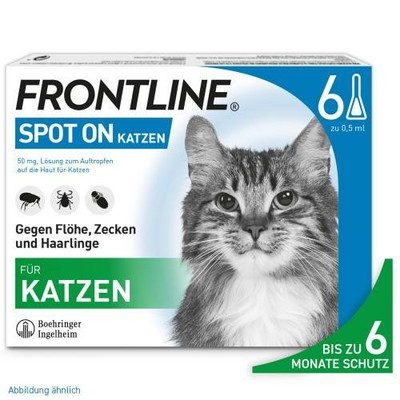 FRONTLINE Spot on K Lösung f.Katzen 6 ST PZN 2246426
