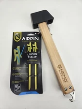 New NEMO Equipment Meldr Hammer & 4pk Airpin Tent Stakes. Camper Gift!