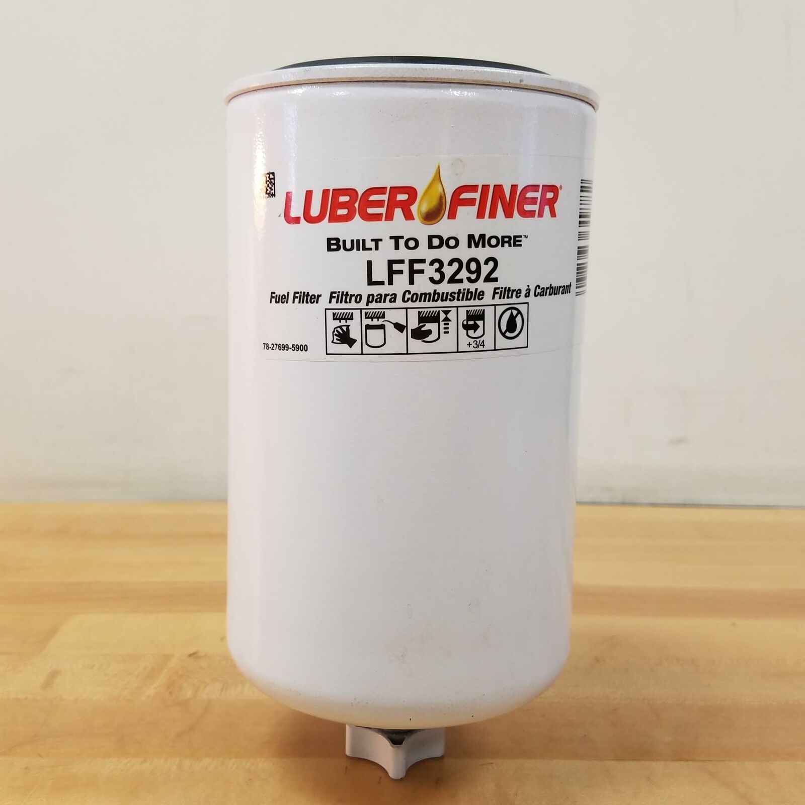 Luber Finer LFF3292 Fuel Filter Spin On 4-3/8