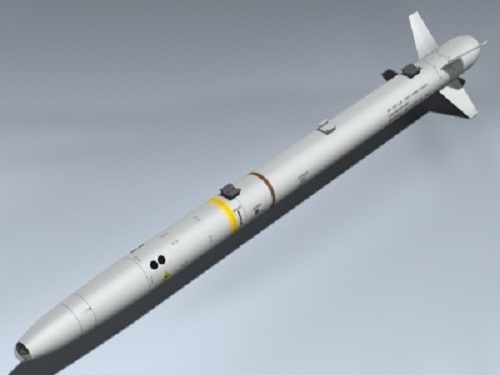 AIM-132 Royal AF ASRAAM MBDA Missile Wood Model Replica