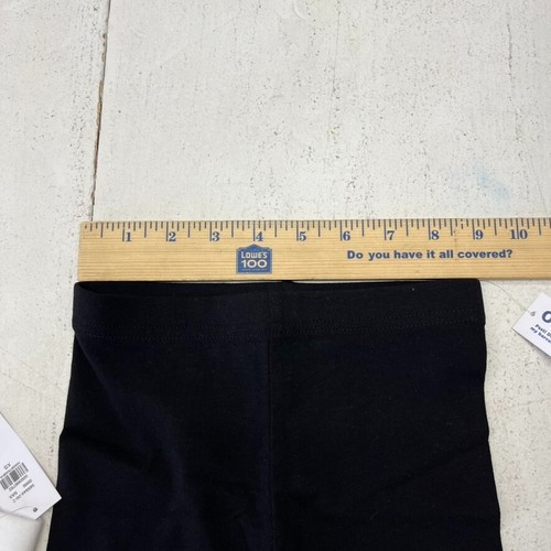 Old Navy Black & White 2 Pack Jersey Biker Shorts Girls Size X-Small (5) NEW - Picture 5 of 7