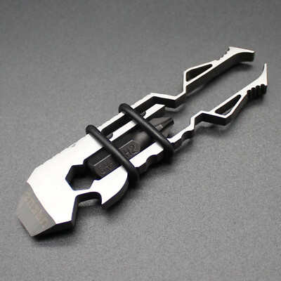 Everyday Carry Multitool Werkzeug Tool Pinzette Schlüsselbund Bit Flaschenöffner