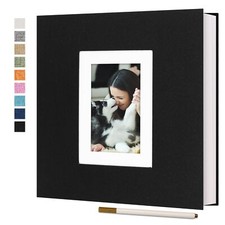 Photo Album Self Adhesive for 2x3 4x6 5x7 8x10 Pictures DIY Scrapbook 40 Blan...
