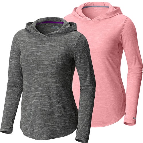 columbia women's hooded shirts & tops