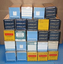 Lot of 24 - Vintage 2"x2" Aluminum Slide Magazines/Trays hold 36 slides each 